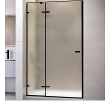Душевая дверь RGW Stilvoll SV-004-B 140 353200414-24 профиль Черный стекло матовое
