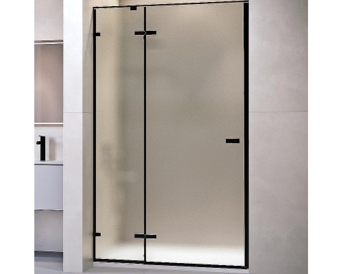 Душевая дверь RGW Stilvoll SV-004-B 140 353200414-24 профиль Черный стекло матовое