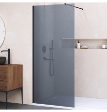 Душевая перегородка RGW Walk In WA-010B 100 351001010-34 профиль Черный стекло тонированное