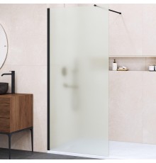 Душевая перегородка RGW Walk In WA-010B 100 351001010-24 профиль Черный стекло матовое-сатинат