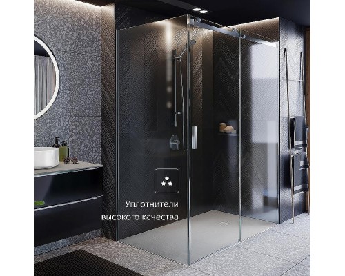 Душевая стенка Roca Area 90 MP0609012M профиль Хром стекло прозрачное