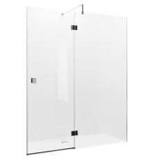 Душевая дверь Roca Metropolis 140 MP3414012M профиль Хром стекло прозрачное