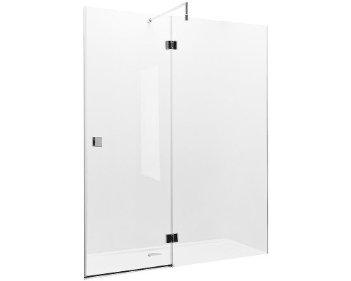 Душевая дверь Roca Metropolis 160 MP3416012M профиль Хром стекло прозрачное