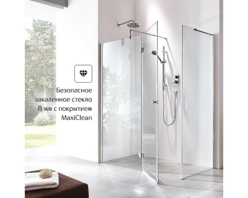 Душевая дверь Roca Metropolis 160 MP3416012M профиль Хром стекло прозрачное