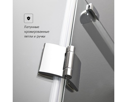 Душевая дверь Roca Metropolis 160 MP3416012M профиль Хром стекло прозрачное
