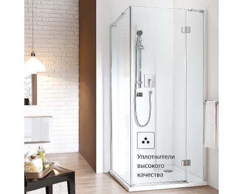 Душевая дверь Roca Metropolis 160 MP3416012M профиль Хром стекло прозрачное