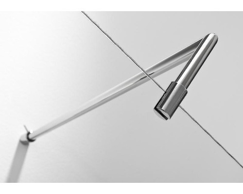 Душевая дверь Roca Metropolis 160 MP3416012M профиль Хром стекло прозрачное