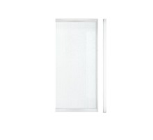 Боковая стенка для шторки на ванну Triton Аква 70 Щ0000025989 профиль Белый стекло прозрачное