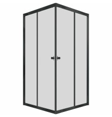 Душевой уголок Triton Вента-Блэк 100х100 Щ0000054477 профиль Черный стекло прозрачное