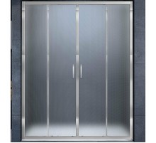Душевая дверь Vincea Alpha 170 VDS-3AL2170MT профиль Хром стекло текстурное