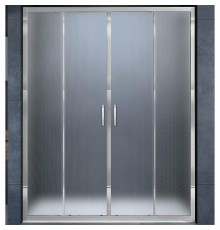 Душевая дверь Vincea Alpha 180 VDS-3AL2180MT профиль Хром стекло текстурное