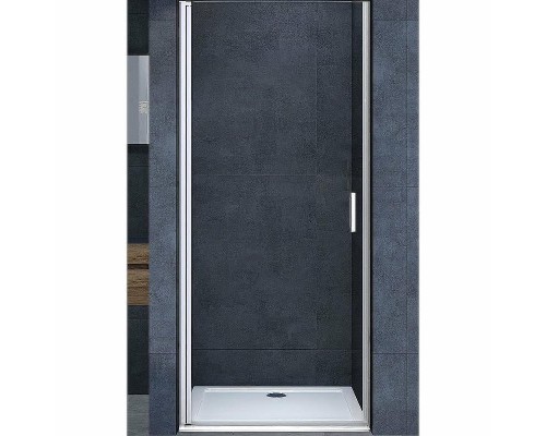 Душевая дверь Vincea Alpha 85 VDP-3AL850CL профиль Хром стекло прозрачное