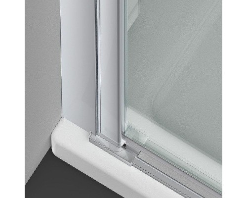 Душевая дверь Vincea Alpha 85 VDP-3AL850CL профиль Хром стекло прозрачное