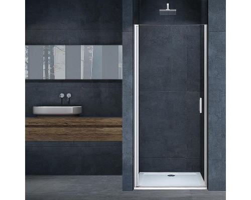 Душевая дверь Vincea Alpha 85 VDP-3AL850CL профиль Хром стекло прозрачное