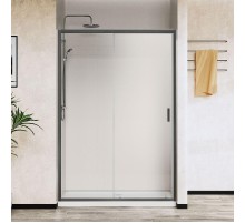 Душевая дверь Vincea City 130 VDS-5CT130CLGM профиль Вороненая сталь стекло прозрачное