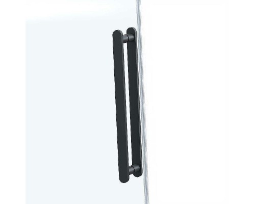 Душевая дверь Vincea Como Soft 120 VDS-1CS120CLB профиль Черный стекло прозрачное