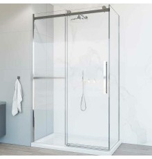 Душевой уголок Vincea Como Soft 120x100 VSR-1CS1012CL профиль Хром стекло прозрачное