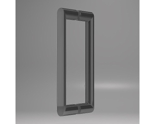 Душевая дверь Vincea Dice 130 VDS-4D130CLGM профиль Вороненая сталь стекло прозрачное