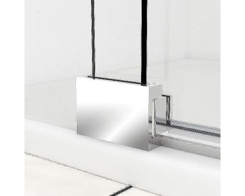 Душевая дверь Vincea Extra 90 VDP-1E8090CL профиль Хром стекло прозрачное