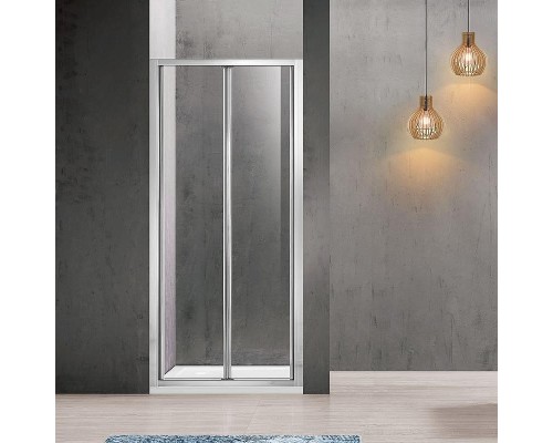 Душевая дверь Vincea Garda 90 VDB-1G900CL профиль Хром стекло прозрачное