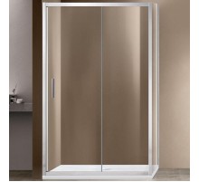 Душевой уголок Vincea Garda 120х100 VSR-1G1012CL профиль Хром стекло прозрачное