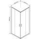 Душевой уголок Vincea Garda 120x100 VSS-1G1012CLB профиль Черный стекло прозрачное