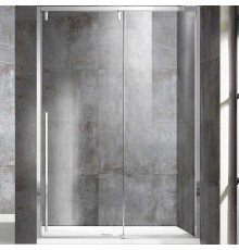 Душевая дверь Vincea Lugano 130 VDS-1L130CL-1 профиль Хром стекло прозрачное