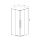 Душевой уголок Vincea Slim-N 90x90 VSS-4SN900CLBN профиль Брашированный никель стекло прозрачное