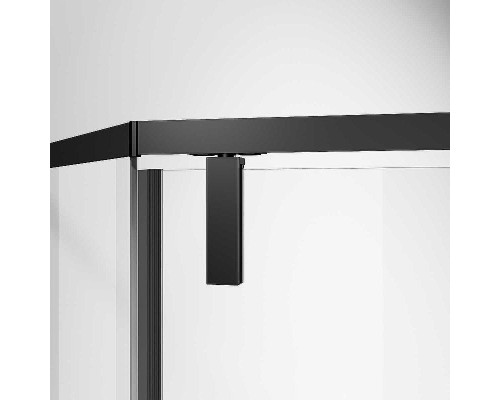 Душевой уголок Vincea Slim-N 100x100 VSP-4SN100CLB профиль Черный стекло прозрачное