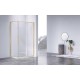 Душевой уголок Vincea Slim-N 110x90 VSR-4SN9011CLG профиль Брашированное золото стекло прозрачное
