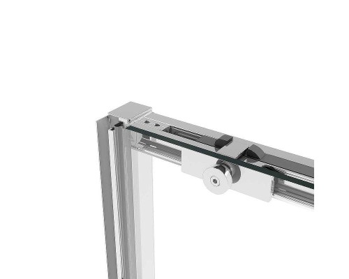 Душевая дверь Vincea Slim Soft 110 VDS-1SS110CL профиль Хром стекло прозрачное