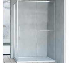 Душевой уголок Vincea Slim Soft 140x80 VSR-1SS8014CL профиль Хром стекло прозрачное