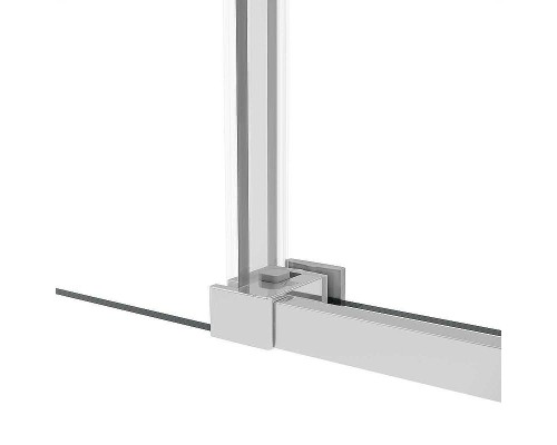 Душевой уголок Vincea Slim Soft 140x80 VSR-1SS8014CL профиль Хром стекло прозрачное