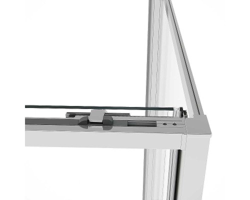 Душевой уголок Vincea Slim Soft 140x80 VSR-1SS8014CL профиль Хром стекло прозрачное