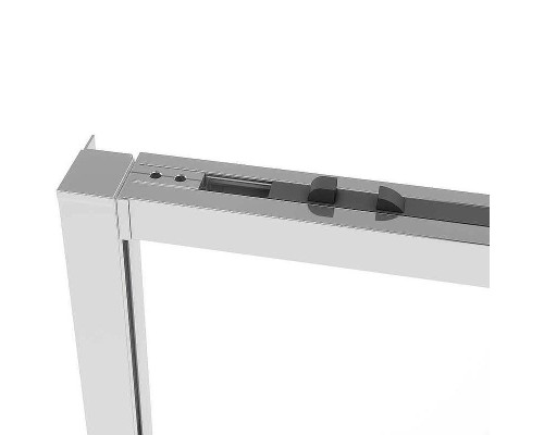 Душевой уголок Vincea Slim Soft 140x80 VSR-1SS8014CL профиль Хром стекло прозрачное