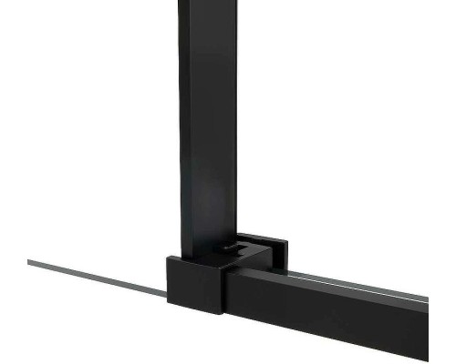 Душевой уголок Vincea Slim Soft 150x90 VSR-1SS9015CLB профиль Черный стекло прозрачное