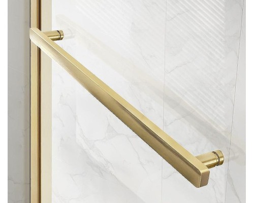 Душевой уголок Vincea Slim Soft 150x90 VSR-1SS9015CLG профиль Брашированное золото стекло прозрачное