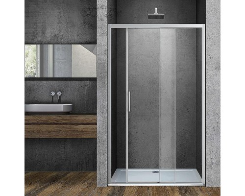 Душевая дверь Vincea Soft 100 VDS-3SO100CL профиль Хром стекло прозрачное