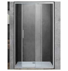 Душевая дверь Vincea Soft 140 VDS-3SO140CL профиль Хром стекло прозрачное