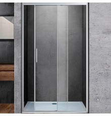 Душевая дверь Vincea Soft 160 VDS-3SO160CL профиль Хром стекло прозрачное