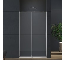 Душевая дверь Vincea Soft 2 130 VDS-3SO2130CL профиль Хром стекло прозрачное