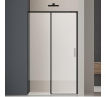 Душевая дверь Vincea Soft 2 100 VDS-3SO2100CLB профиль Черный стекло прозрачное