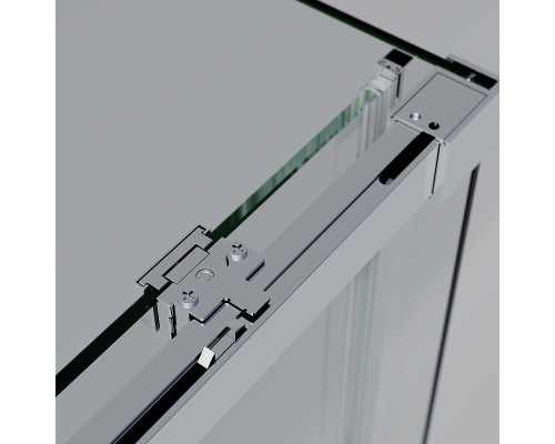 Душевой уголок Vincea Soft 2 130x80 VSR-3SO28013CL профиль Хром стекло прозрачное