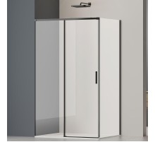 Душевой уголок Vincea Soft 2 140x80 VSR-3SO28014CLB профиль Черный стекло прозрачное