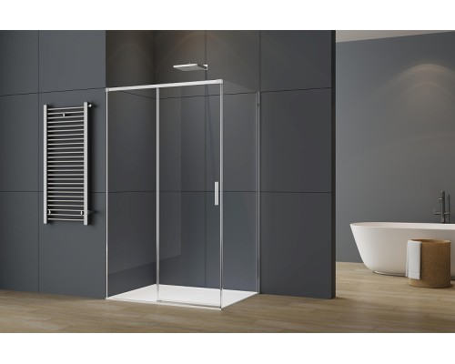 Душевой уголок Vincea Soft 2 120x90 VSR-3SO29012CL профиль Хром стекло прозрачное