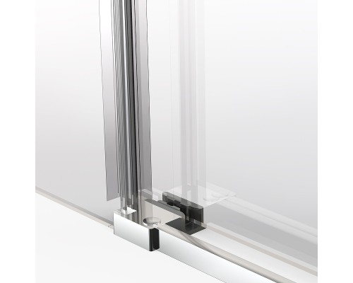 Душевой уголок Vincea Stella 130х100 VSR-1ST1013CLB профиль цвет Черный стекло прозрачное