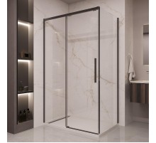 Душевой уголок Vincea Stella 120х80 VSR-1ST8012CLB профиль цвет Черный стекло прозрачное