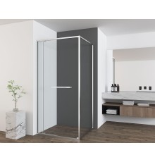 Душевой уголок Vincea Tesi 120х90 VSRW-7TS9012CL профиль Хром стекло прозрачное