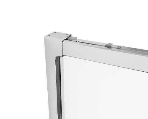 Душевой уголок Vincea Ultima 80х90 VSS-7UL8090CLGM профиль Вороненая сталь стекло прозрачное