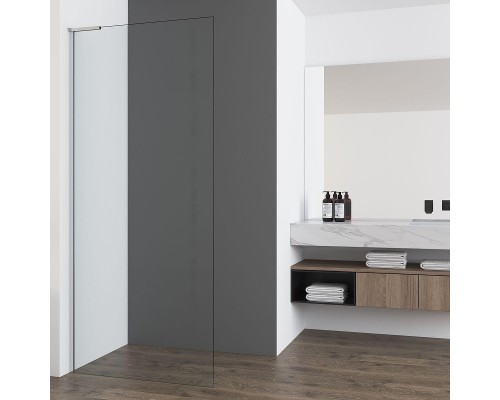 Душевая перегородка Vincea Walk-In 90 VSW-7HA900CL профиль Хром стекло прозрачное